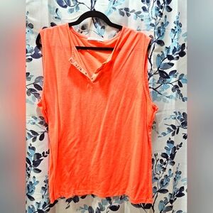 Michelle Mae Neon Orange 2x tank